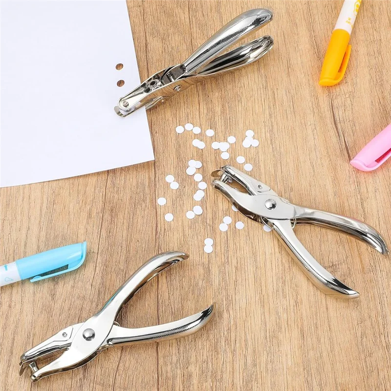 ABFM-12Pack 1 Hole Punch 1/4 And 1/8 Inch Single Hole Puncher Metal 5 Sheet Capacity Single Hole Punch Set Paper Punches
ABFM-12Pack 1 Hole Punch 1/4 And 1/8 Inch Single Hole Puncher Metal 5 Sheet Capacity Single Hole Punch Set Paper Punches