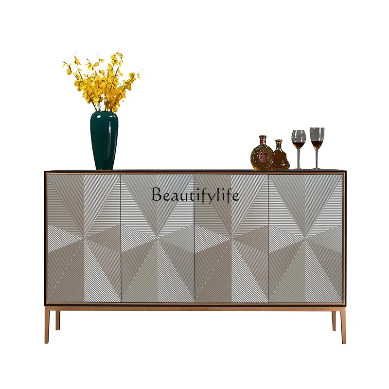 Light Luxury Solid Wood Entrance Cabinet Post-Modern Minimalist Living Room Decoration Side Cabinet against the Wall
Light Luxury Solid Wood Entrance Cabinet Post-Modern Minimalist Living Room Decoration Side Cabinet against the Wall
