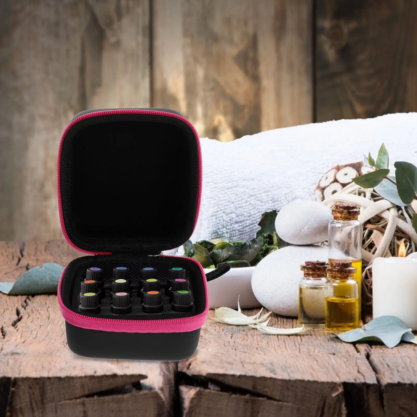 1Pcs Essential Oil Bottle Zipper Box Professional Accessory Container Neat Organization Sturdy Construction Essential
1Pcs Essential Oil Bottle Zipper Box Professional Accessory Container Neat Organization Sturdy Construction Essential