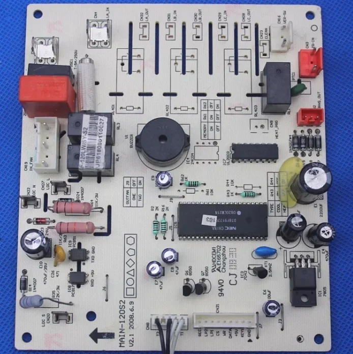 Suitable for our air conditioning internal unit motherboard KF-120LW/Sy-S2 computer board MAIN-120S2
Suitable for our air conditioning internal unit motherboard KF-120LW/Sy-S2 computer board MAIN-120S2
