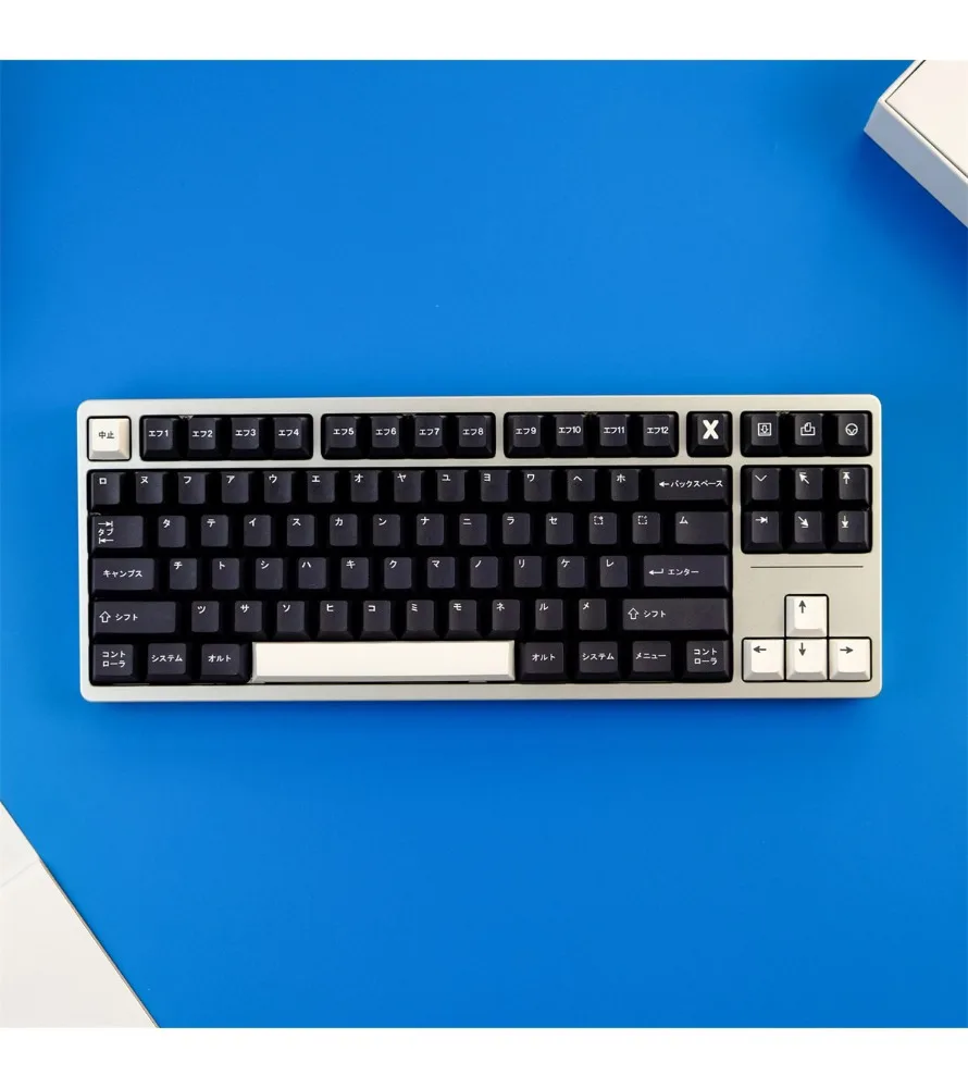 Keycaps Original Highly Sublimated Mechanical Keyboard Keycaps Black Japanese Keycaps 129 Keys PBT
Keycaps Original Highly Sublimated Mechanical Keyboard Keycaps Black Japanese Keycaps 129 Keys PBT