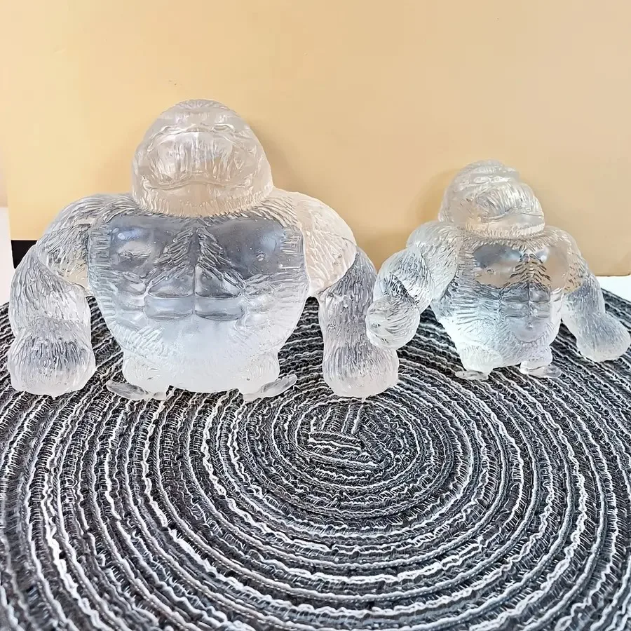 2 Pack 1 Large, 1 Small Transparent Monkey Stress Balls, Soft Rubber Maltose-Inspired Sensory Squeeze Toys, Thick Textured Anxi
2 Pack 1 Large, 1 Small Transparent Monkey Stress Balls, Soft Rubber Maltose-Inspired Sensory Squeeze Toys, Thick Textured Anxi