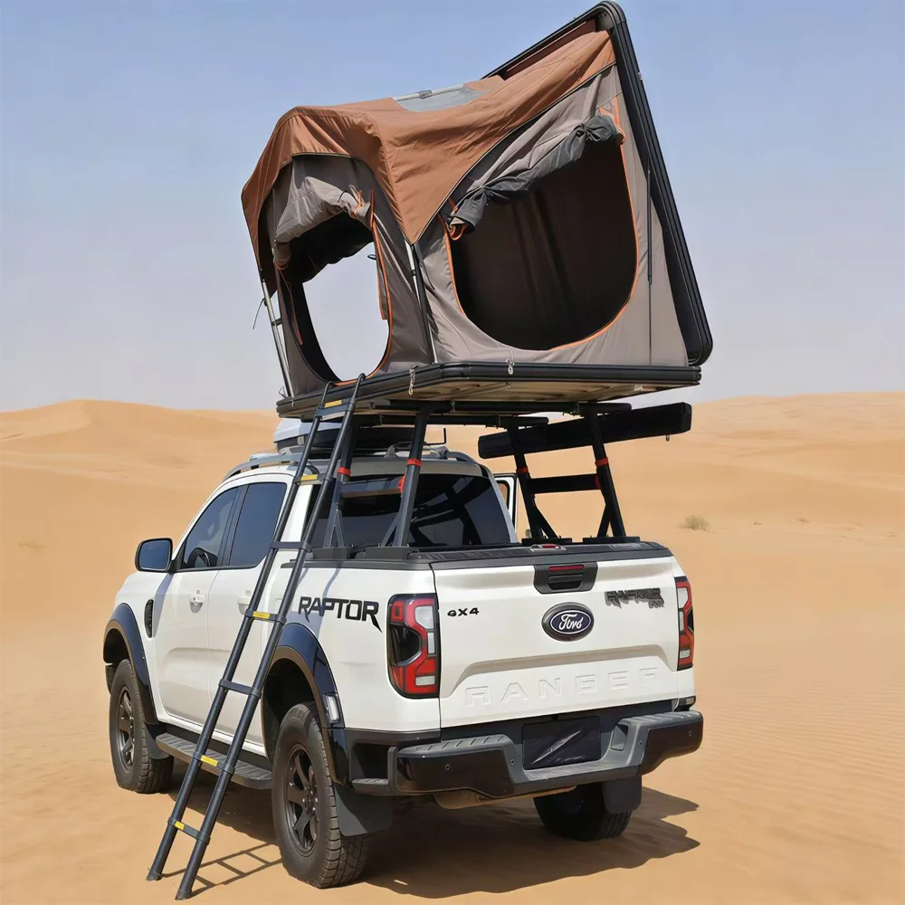 WP6002--Waterproof Detachable Folding Aluminum Alloy Side-opening Roof Tent for Outdoor Camping Picnic
WP6002--Waterproof Detachable Folding Aluminum Alloy Side-opening Roof Tent for Outdoor Camping Picnic