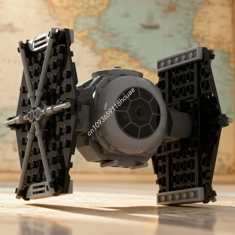 200 деталей MOC GWP TIE, обновленная модель звездного корабля, конструктор, игрушка для самостоятельной сборки, архитектурный набор, рождественский подарок, креативный развивающий конструктор
200 деталей MOC GWP TIE, обновленная модель звездного корабля, конструктор, игрушка для самостоятельной сборки, архитектурный набор, рождественский подарок, креативный развивающий конструктор