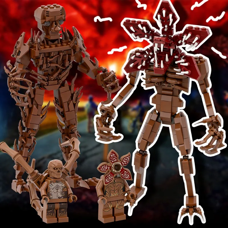 Hot TV Carnivorous Plant Giant Devil Demogorgons Buliding Blocks Horror Movie Boss Vecna Bricks Model Toy Birthday Gift For Kid
Hot TV Carnivorous Plant Giant Devil Demogorgons Buliding Blocks Horror Movie Boss Vecna Bricks Model Toy Birthday Gift For Kid