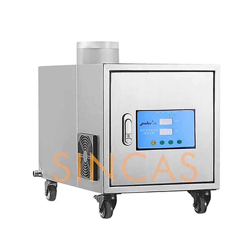 Stainless Steel Humidifier Microcomputer Controlled Faucet Without PVC Pipe Diffuser Commercial Industrial Ultrasonic Humidifier
Stainless Steel Humidifier Microcomputer Controlled Faucet Without PVC Pipe Diffuser Commercial Industrial Ultrasonic Humidifier