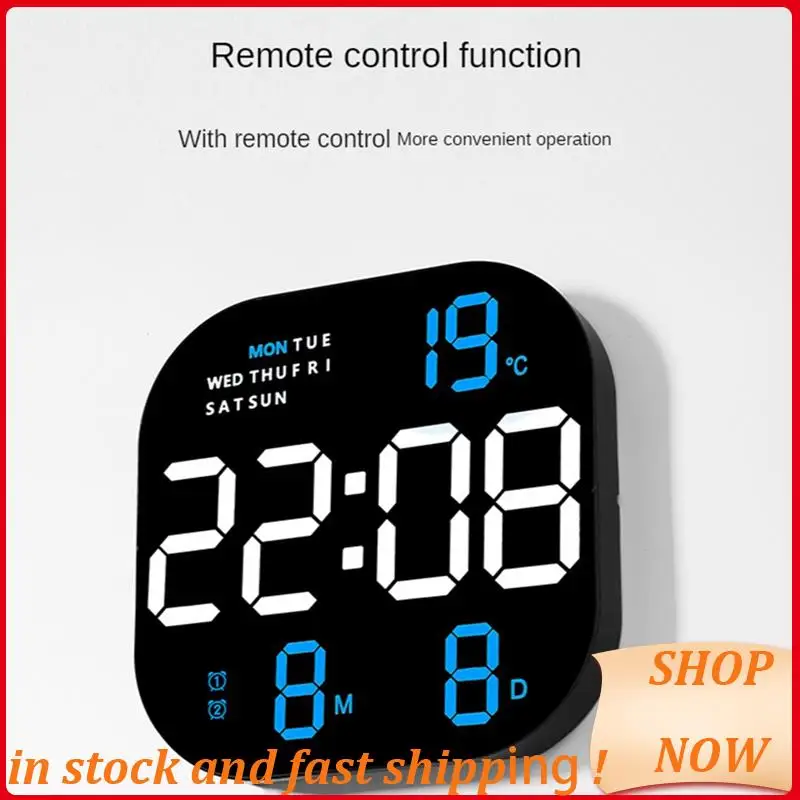 Digital Desk Alarm Clock LED Screen Display Modern Bedroom Bedside Clock LED Clocks For Home Office Decoration HOT!
Digital Desk Alarm Clock LED Screen Display Modern Bedroom Bedside Clock LED Clocks For Home Office Decoration HOT!