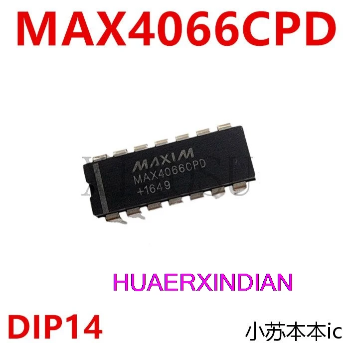 Новый оригинальный MAX4066CPD MAX4066 DIP14 IC
Новый оригинальный MAX4066CPD MAX4066 DIP14 IC