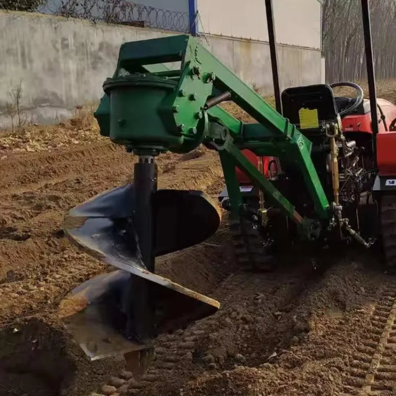 60cm Width 60cm Deep Digging Machine Tractor With Digger