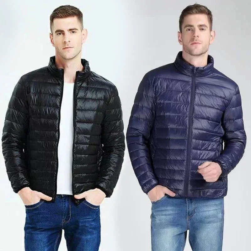 M-5XL Autumn and Winter New Men's Cotton Coat Lightweight Standing Collar Solid Warm Jacket Casual Versatile Cotton Coat
M-5XL Autumn and Winter New Men's Cotton Coat Lightweight Standing Collar Solid Warm Jacket Casual Versatile Cotton Coat