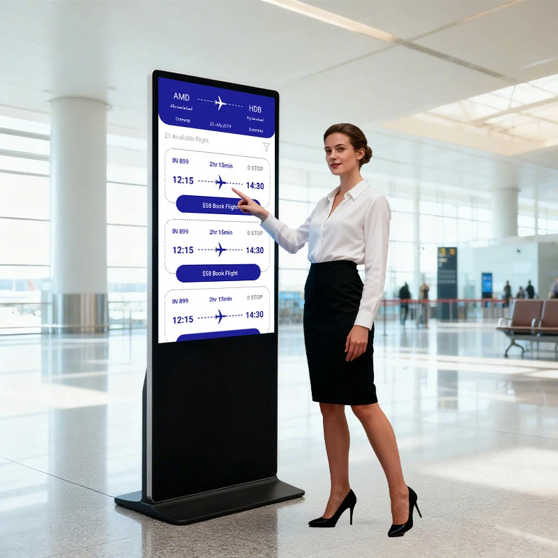 43 50 55 65 75inch Vertical advertising display all-in-one inquiry machine infrared capacitive touch advertising display screen
43 50 55 65 75inch Vertical advertising display all-in-one inquiry machine infrared capacitive touch advertising display screen