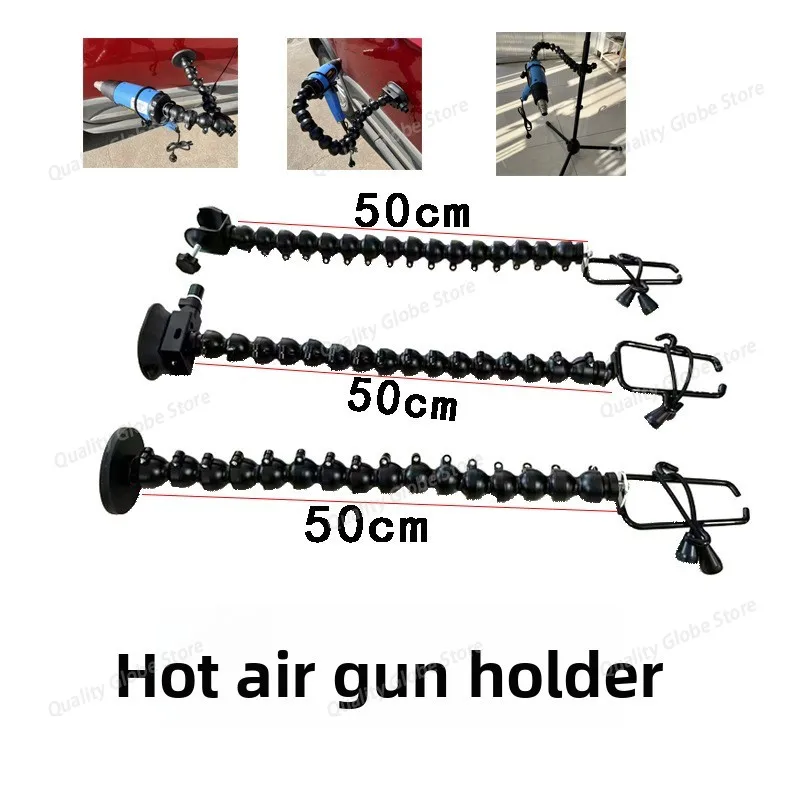 Heat Gun Holder with Curved Tube, Suction Cup and Magnetic Base - Adjustable LED Inspection Light Stand for PDR
Heat Gun Holder with Curved Tube, Suction Cup and Magnetic Base - Adjustable LED Inspection Light Stand for PDR