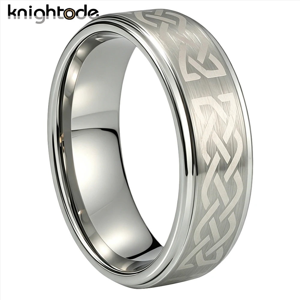 8mm Fashion Engraved Laser Tungsten Carbide Engagement Promise Men Ring Jewelry Brushed Finished Comfort Fit
8mm Fashion Engraved Laser Tungsten Carbide Engagement Promise Men Ring Jewelry Brushed Finished Comfort Fit
