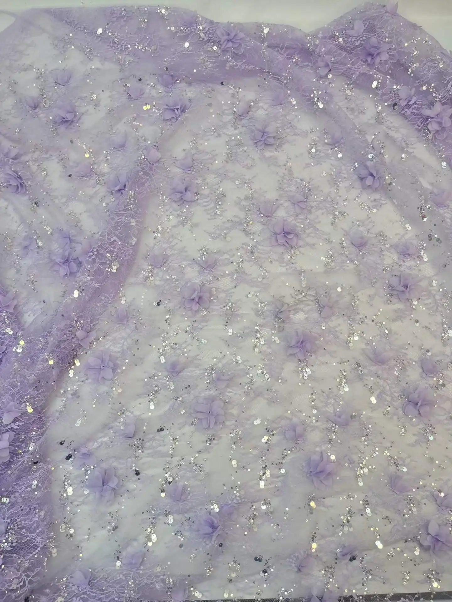 Latest African 3D Flower Sequins Lace Fabric French 2026 High Quality Nigerian Beads Embroidery Lace Fabric Party Dress Sewing
Latest African 3D Flower Sequins Lace Fabric French 2026 High Quality Nigerian Beads Embroidery Lace Fabric Party Dress Sewing