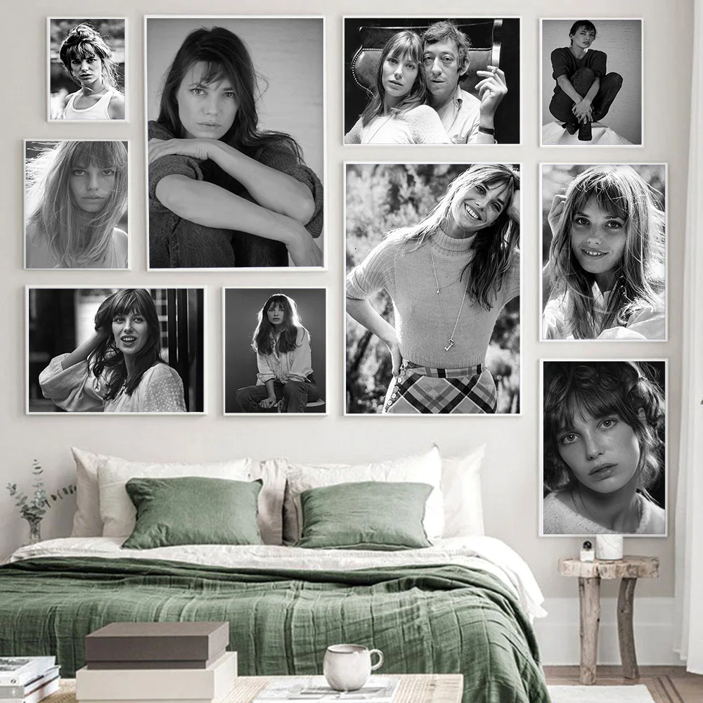 Jane Birkin Actress Star Poster Wall Art Music Singer Photograph Canvas Painting Prints Picture Home Decor Gift
Jane Birkin Actress Star Poster Wall Art Music Singer Photograph Canvas Painting Prints Picture Home Decor Gift