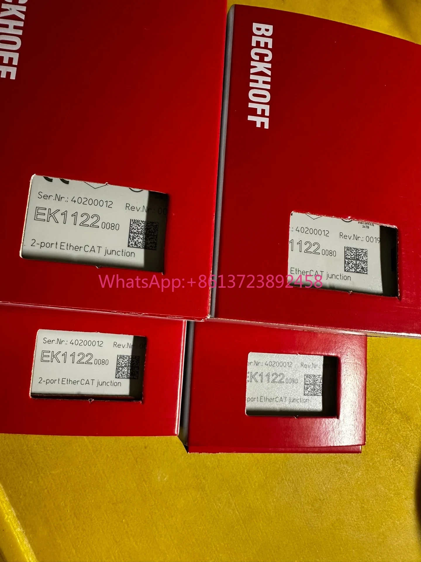 Beckhoff module EK1122-0080 is brand new and original, high quality
Beckhoff module EK1122-0080 is brand new and original, high quality
