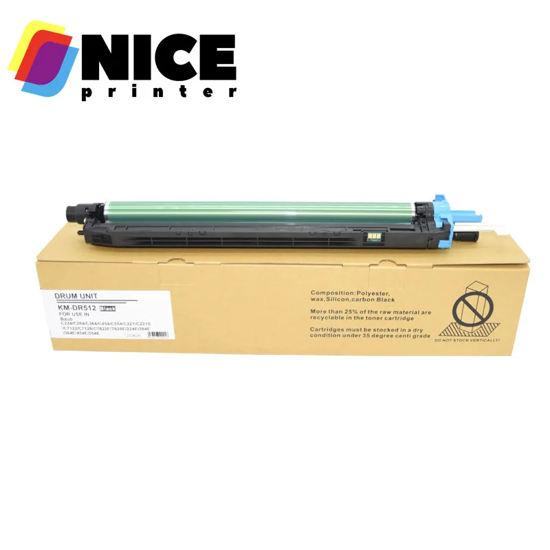 Барабанная установка DR512 C224 для Konica Minolta Bizhub C284 C364 C454 C554 C221 C221S C281 C224e C284e C364e C454e Kit CMYK DR-512
Барабанная установка DR512 C224 для Konica Minolta Bizhub C284 C364 C454 C554 C221 C221S C281 C224e C284e C364e C454e Kit CMYK DR-512