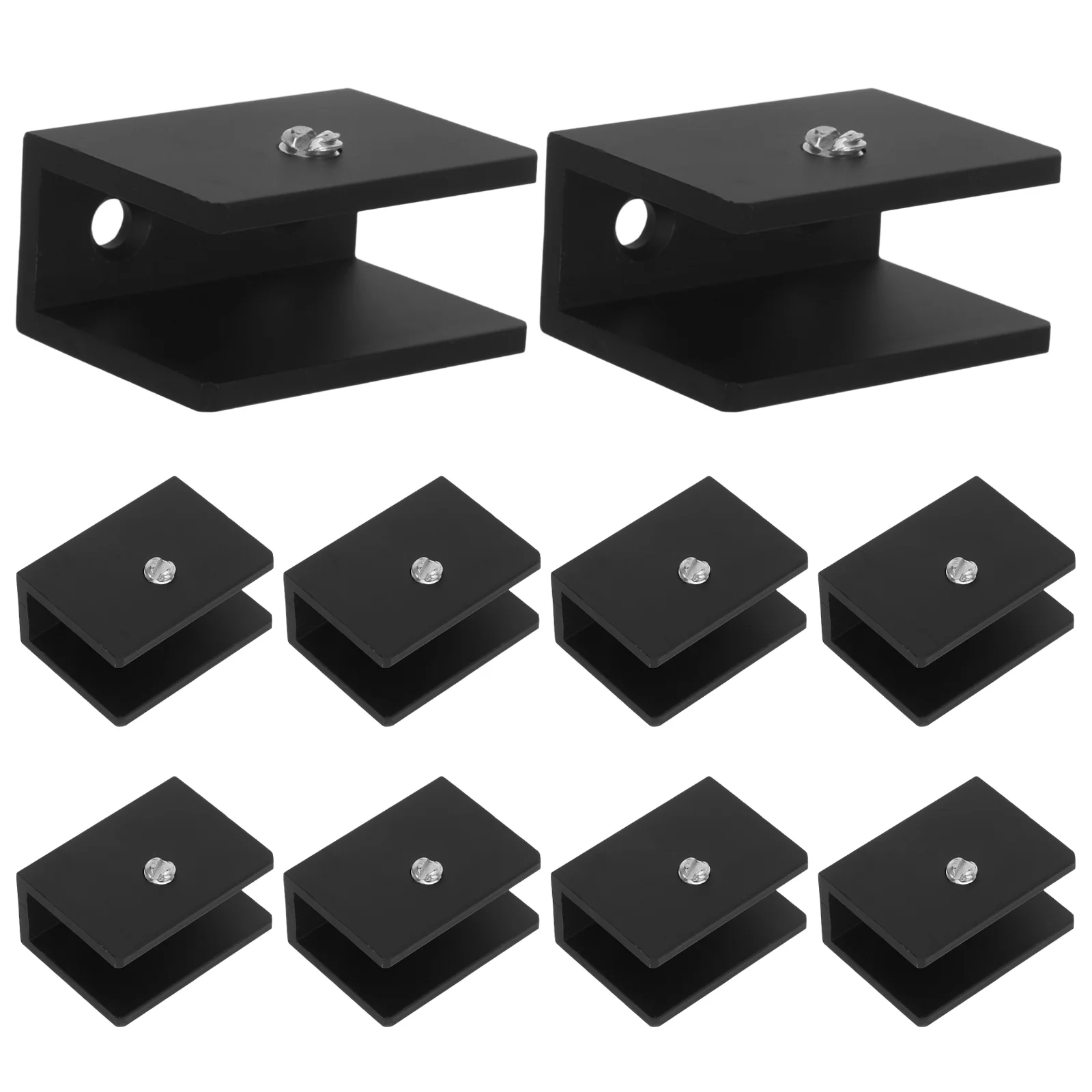 10 Pcs Clip Sandwich Panel Bracket Wall Shelves Space Aluminum Black Shelving
10 Pcs Clip Sandwich Panel Bracket Wall Shelves Space Aluminum Black Shelving