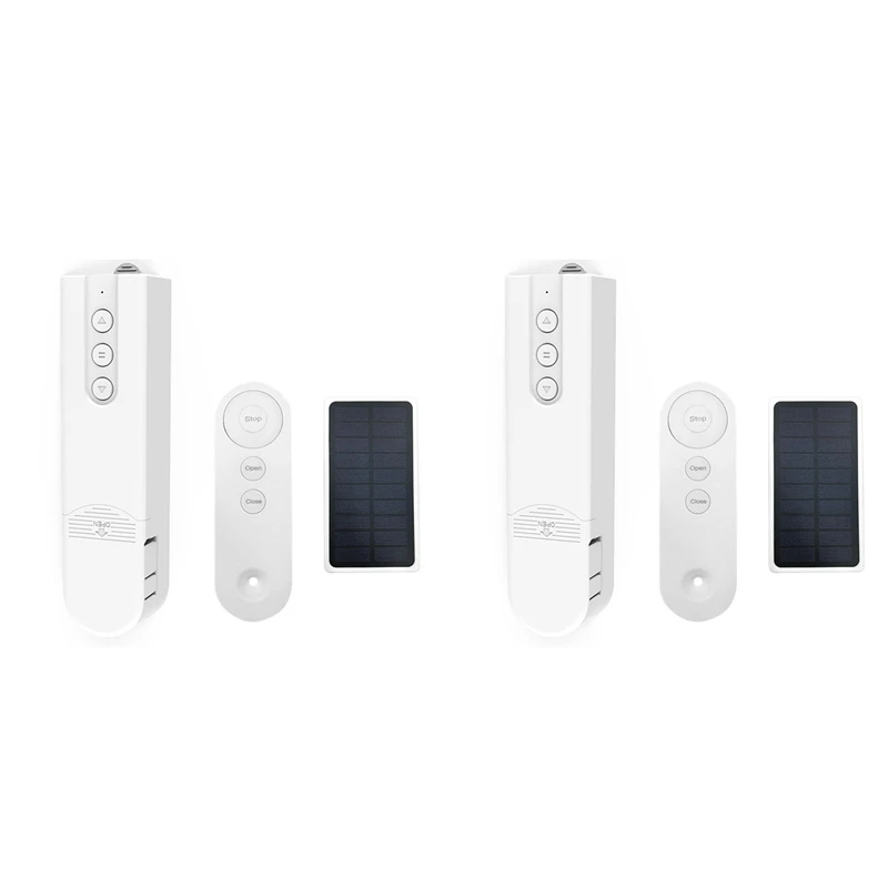 2X умный шторный двигатель Tuya + солнечная панель, Bluetooth, автоматический Электрический роликовый затвор, драйвер для подъема теней
2X умный шторный двигатель Tuya + солнечная панель, Bluetooth, автоматический Электрический роликовый затвор, драйвер для подъема теней