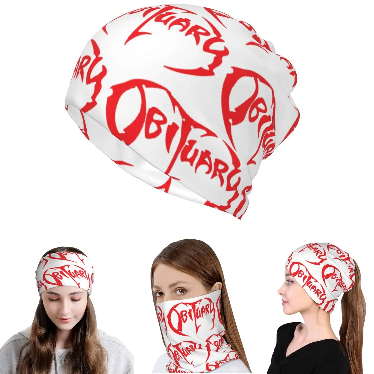 Adult Obituary Band Logo Death Metal Trucker Bandana Neck Cover Magic Scarf Multi-use Balaclava Beanies Hat for Men Women Adult
Adult Obituary Band Logo Death Metal Trucker Bandana Neck Cover Magic Scarf Multi-use Balaclava Beanies Hat for Men Women Adult