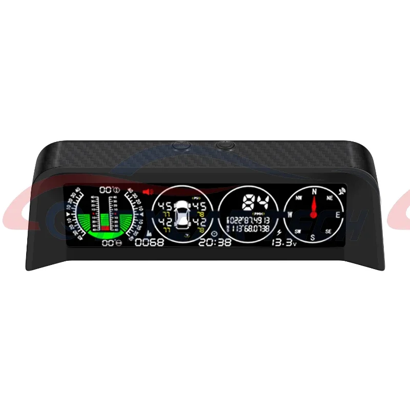 Automotive GPS Off-Road Slope Meter Speedometer Odometer Speed Alarm HUD Head Up Display
Automotive GPS Off-Road Slope Meter Speedometer Odometer Speed Alarm HUD Head Up Display