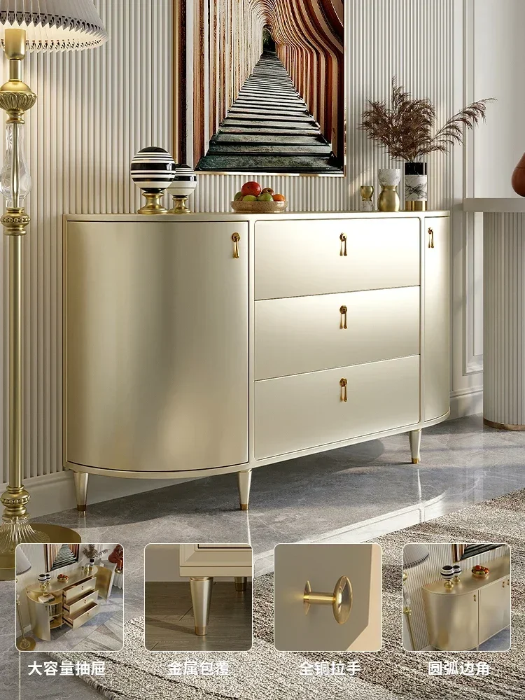 A Solid Wood Entrance Cabinet Living Room Storage Cabinet
A Solid Wood Entrance Cabinet Living Room Storage Cabinet