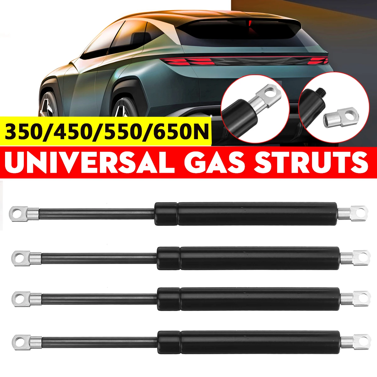1PC 300mm Universal Gas Struts Spring 350-650N Trunk Tailgate Lift Strut Support Bar Bonnet Caravan Bed Hatch door Cupboard
1PC 300mm Universal Gas Struts Spring 350-650N Trunk Tailgate Lift Strut Support Bar Bonnet Caravan Bed Hatch door Cupboard