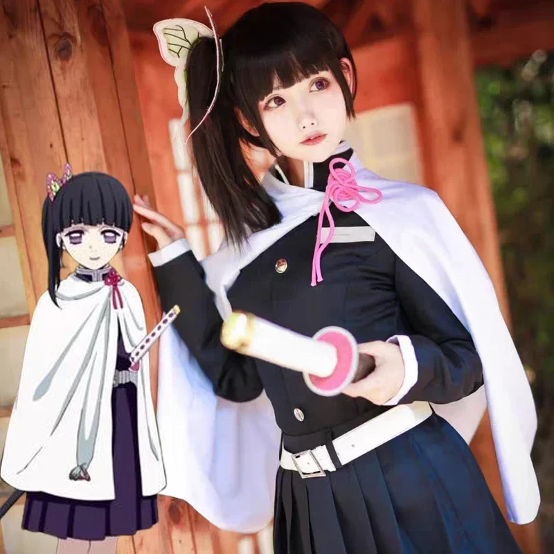 FC6Demon Slayer Kanao Tsuyuri Anime Cosplay Costume Kimetsu No Yaiba Kanawo Black Dress Kimono Adult Kids Outfit Women Part @ FC
FC6Demon Slayer Kanao Tsuyuri Anime Cosplay Costume Kimetsu No Yaiba Kanawo Black Dress Kimono Adult Kids Outfit Women Part @ FC