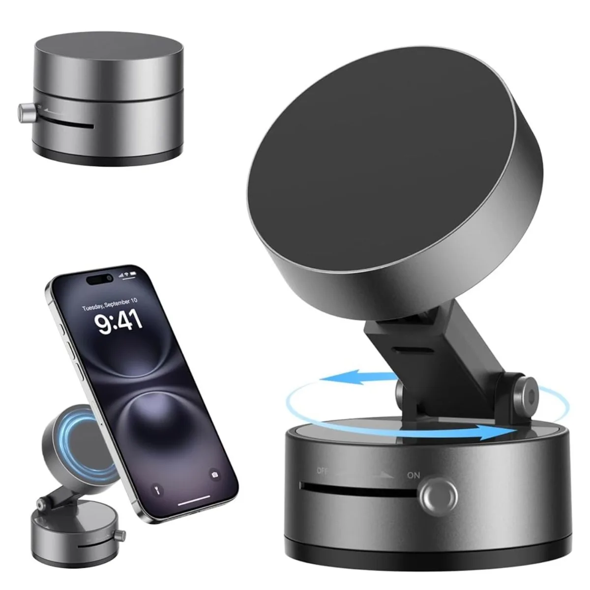 Магнитный держатель для телефона с вакуумной присоской 360° ° Вращающаяся автомобильная подставка для телефона на присоске для Magsafe iPhone для автомобиля/зеркала/тренажерного зала
Магнитный держатель для телефона с вакуумной присоской 360° ° Вращающаяся автомобильная подставка для телефона на присоске для Magsafe iPhone для автомобиля/зеркала/тренажерного зала