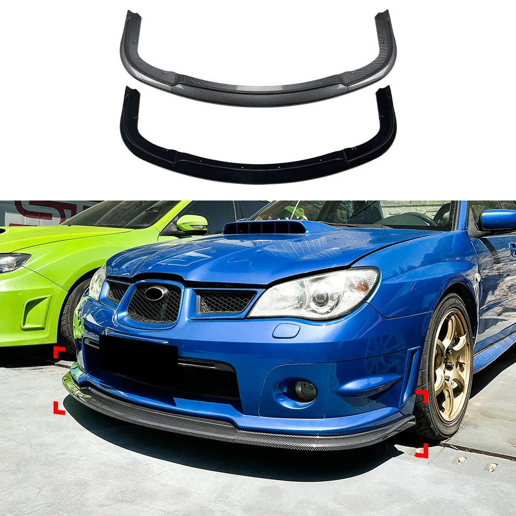 JDM Rally Front Bumper Lip Splitter Spoiler For Subaru Impreza WRX STI 2006-2007 Piano Black Carbon Fiber Lower Diffuser Mod Kit
JDM Rally Front Bumper Lip Splitter Spoiler For Subaru Impreza WRX STI 2006-2007 Piano Black Carbon Fiber Lower Diffuser Mod Kit