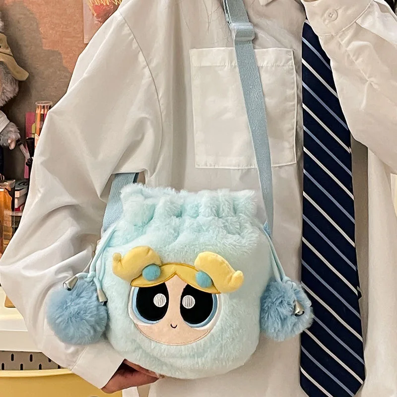 The Powerpuff Girls Cute Cartoon Anime Bucket Crossbody Bag With Drawstring Storage Kids Backpack For Girls Japanese Style Gift
The Powerpuff Girls Cute Cartoon Anime Bucket Crossbody Bag With Drawstring Storage Kids Backpack For Girls Japanese Style Gift