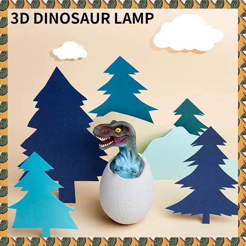 3D Night Light Tyrannosaurus Egg Desk Lamp 3 Color Touch Cartoon Table Lamps Home Decor For Kid Birthday Gift Easy Install
3D Night Light Tyrannosaurus Egg Desk Lamp 3 Color Touch Cartoon Table Lamps Home Decor For Kid Birthday Gift Easy Install