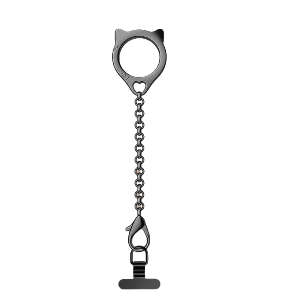 Cat Head Mobile Phone Hanging Rope Ring Buckle Metal Chain Cell Phone Strap Handheld Sturdy Mobile Phone Lanyard Women/Lady/Girl
Cat Head Mobile Phone Hanging Rope Ring Buckle Metal Chain Cell Phone Strap Handheld Sturdy Mobile Phone Lanyard Women/Lady/Girl