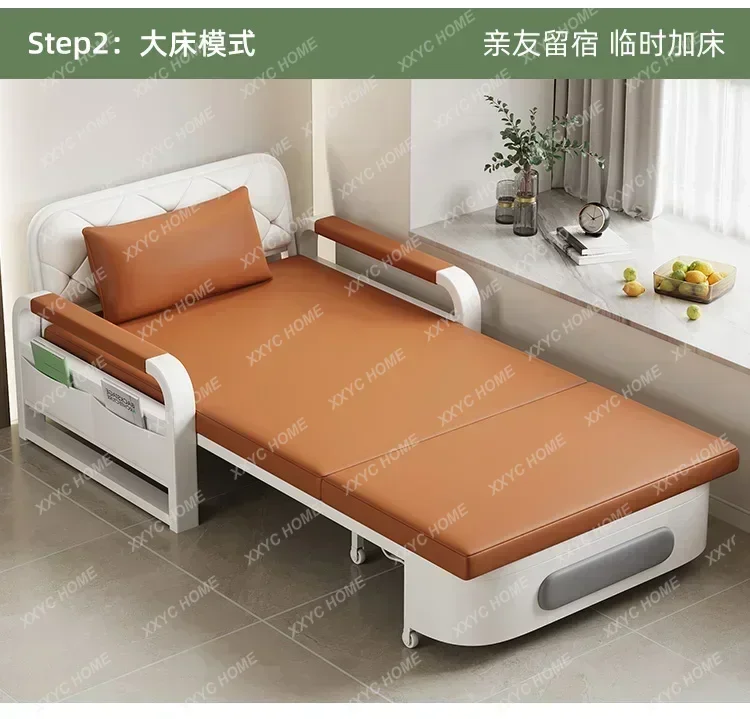 A Foldable Dual-Purpose Lazy Sofa Balcony Recliner Single Folding Bed Small Apartment
A Foldable Dual-Purpose Lazy Sofa Balcony Recliner Single Folding Bed Small Apartment
