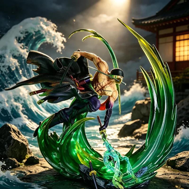 One Piece Roronoa Zoro Onigashima Ryuo Dual Color LED Light Up Anime Statue Collectible Model Desktop Ornament
One Piece Roronoa Zoro Onigashima Ryuo Dual Color LED Light Up Anime Statue Collectible Model Desktop Ornament