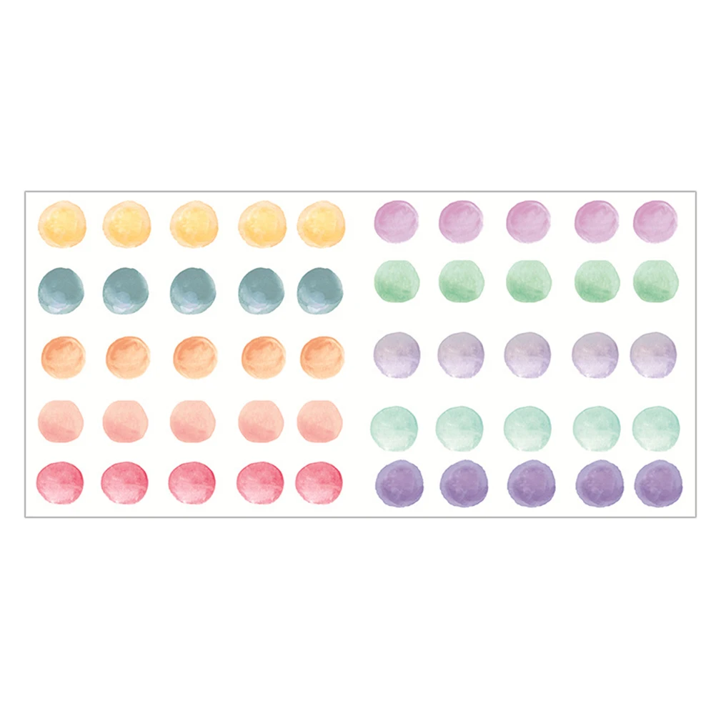 Colorful Dots Wall Sticker Watercolor Decals Home Decor Room Background PVC Material Easy DIY Smooth Surface
Colorful Dots Wall Sticker Watercolor Decals Home Decor Room Background PVC Material Easy DIY Smooth Surface