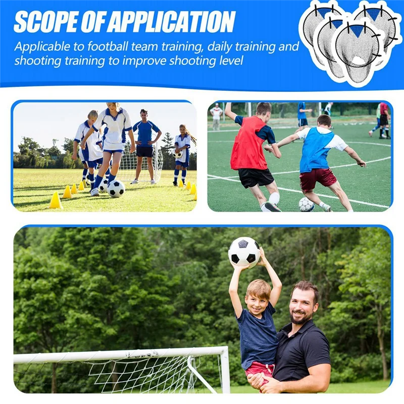 ABHS-Soccer Targets For Goals Training - Soccer Training Target Foldable Target Net Durable Design Durable
ABHS-Soccer Targets For Goals Training - Soccer Training Target Foldable Target Net Durable Design Durable