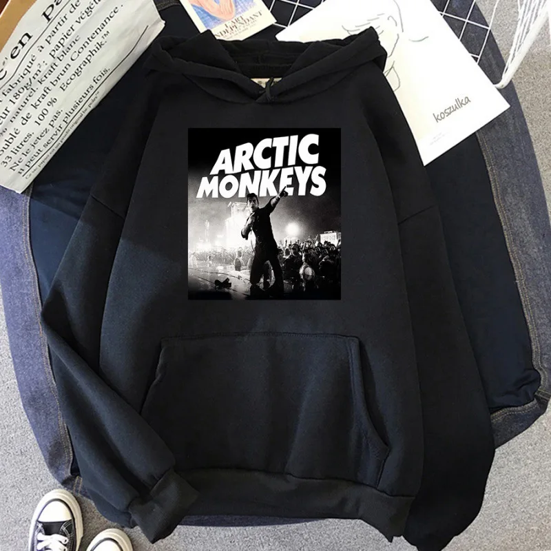 2024 New Rapper ARCTIC MONKEYS Print pure cotton Pullovers Sweatshirts Men's and women's same Fashion Hoodie
2024 New Rapper ARCTIC MONKEYS Print pure cotton Pullovers Sweatshirts Men's and women's same Fashion Hoodie