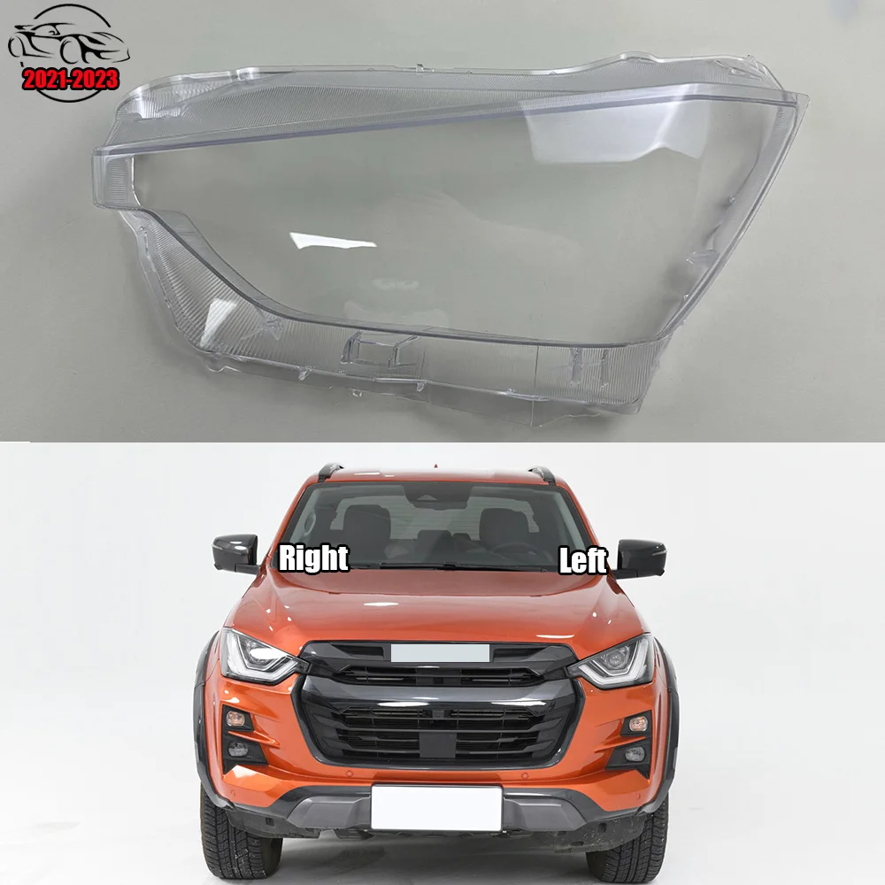 For Isuzu D-MAX 2021-2023 Headlamp Transparent Cover Lamp Shade Headlight Shell Lens Plexiglass Replace Original Lampshade
For Isuzu D-MAX 2021-2023 Headlamp Transparent Cover Lamp Shade Headlight Shell Lens Plexiglass Replace Original Lampshade