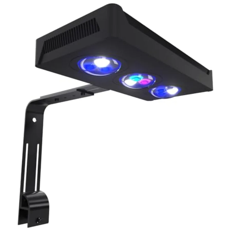 Aquarium Reef LED Light30W Cree Spectrum Marine Saltwater Coral Aqua Knight LED Light Lamp with Timer and Sunrise Sunset Contro
Aquarium Reef LED Light30W Cree Spectrum Marine Saltwater Coral Aqua Knight LED Light Lamp with Timer and Sunrise Sunset Contro