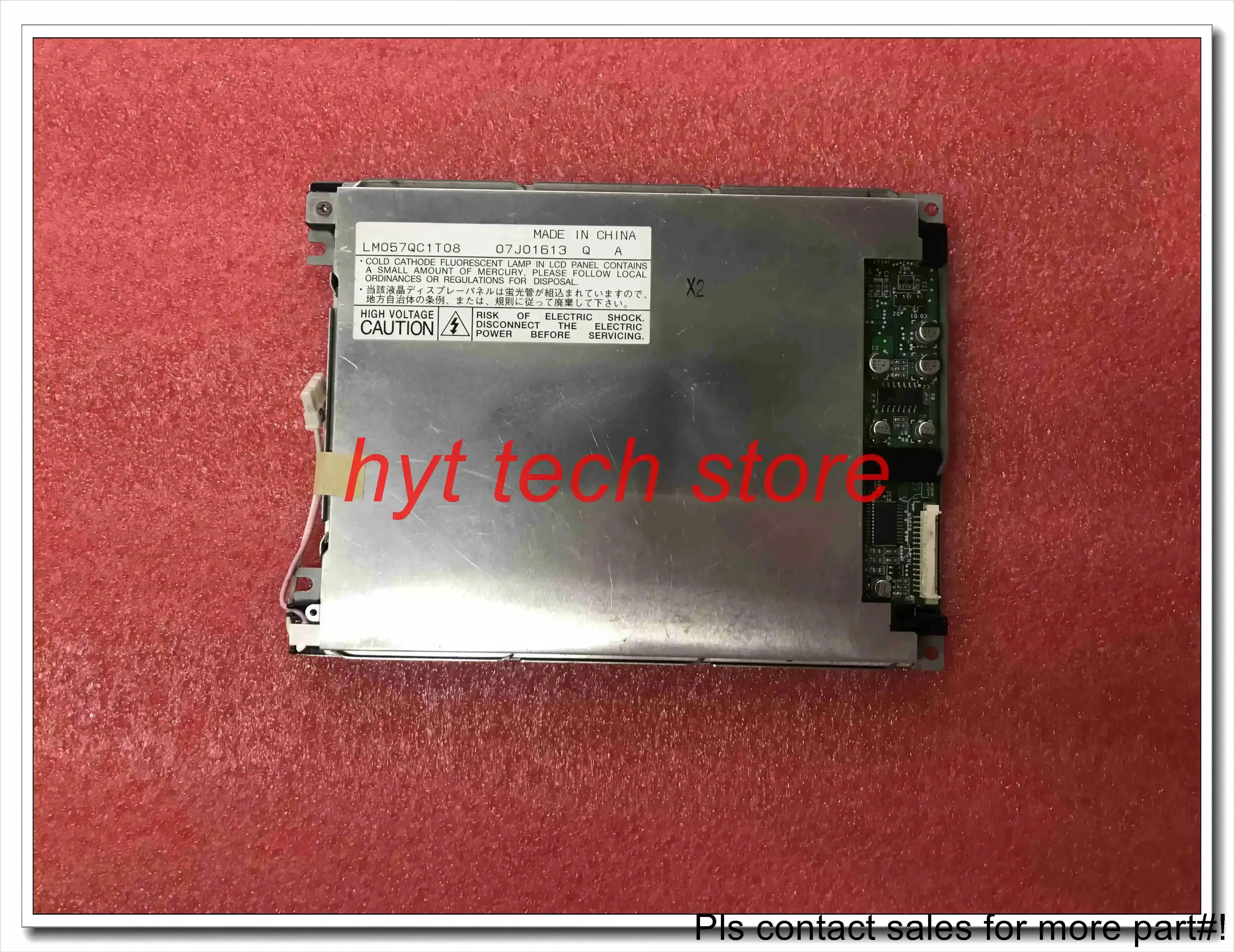 LM057QC1T08 Original 5.7 inch LCD PANEL 320*240 100% tested A+ Grade before shipment
LM057QC1T08 Original 5.7 inch LCD PANEL 320*240 100% tested A+ Grade before shipment