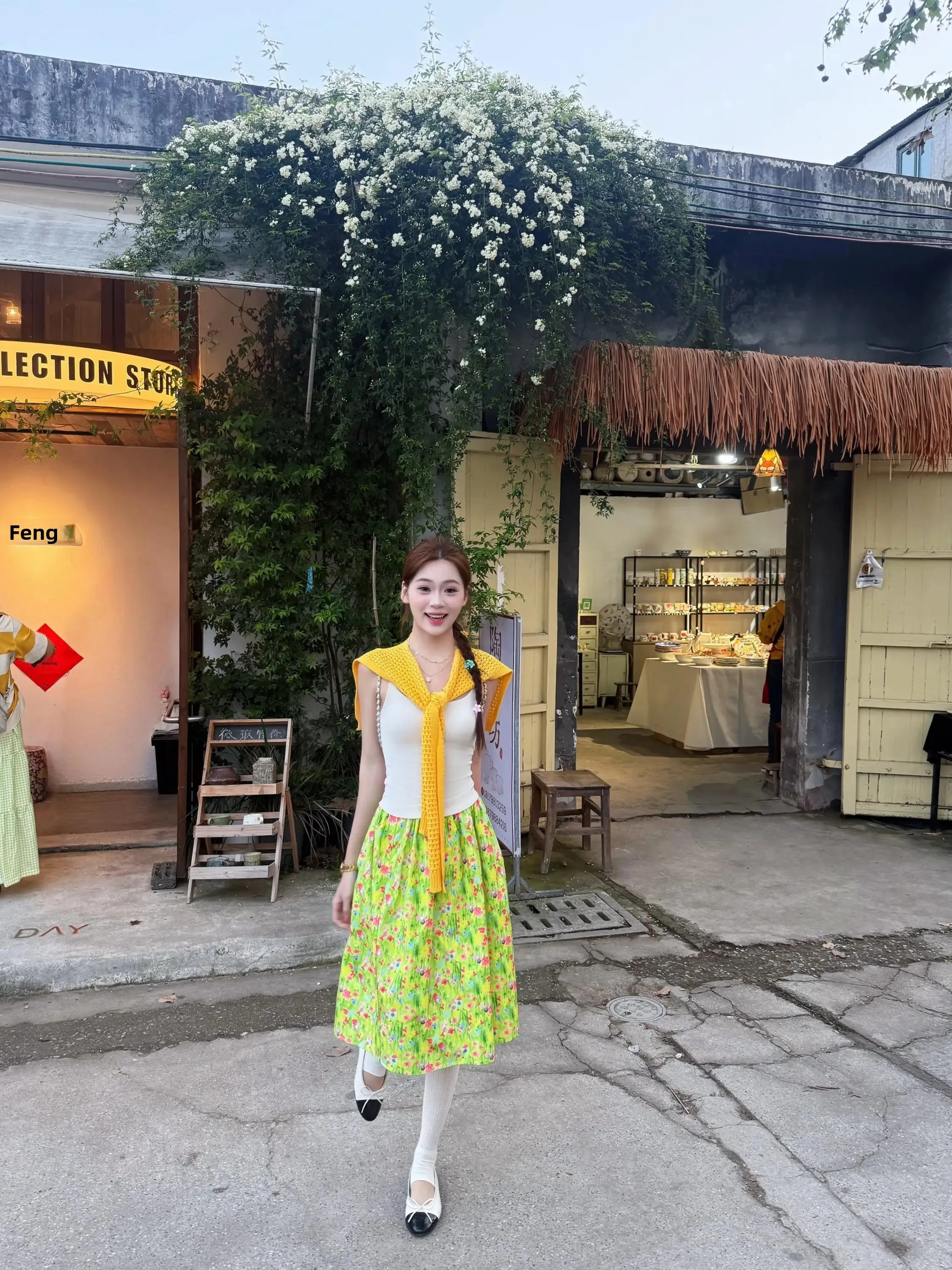 Summer Vacation Style Green Floral Print A-Line Maxi Skirt Women's Midi Elastic Fullness Floral Half-length Skirt
Summer Vacation Style Green Floral Print A-Line Maxi Skirt Women's Midi Elastic Fullness Floral Half-length Skirt