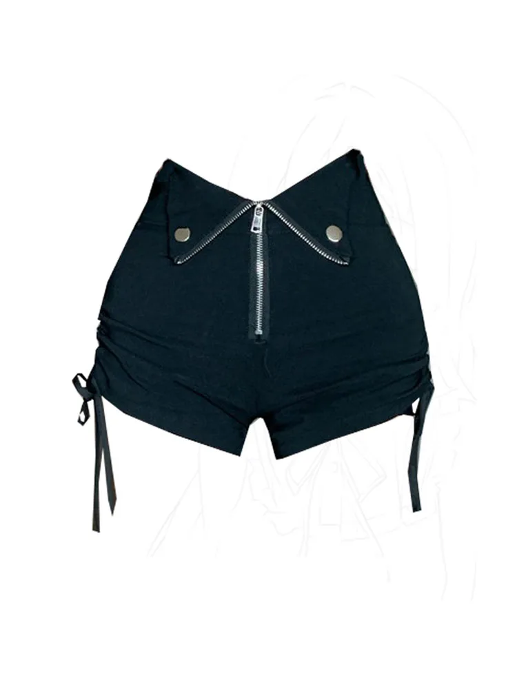 High Quality Zipper Denim Shorts Bandage Fashion Sexy High Waist Black Jeans Shorts Casual Harajuku Hot Pants Korean Streetwear
High Quality Zipper Denim Shorts Bandage Fashion Sexy High Waist Black Jeans Shorts Casual Harajuku Hot Pants Korean Streetwear