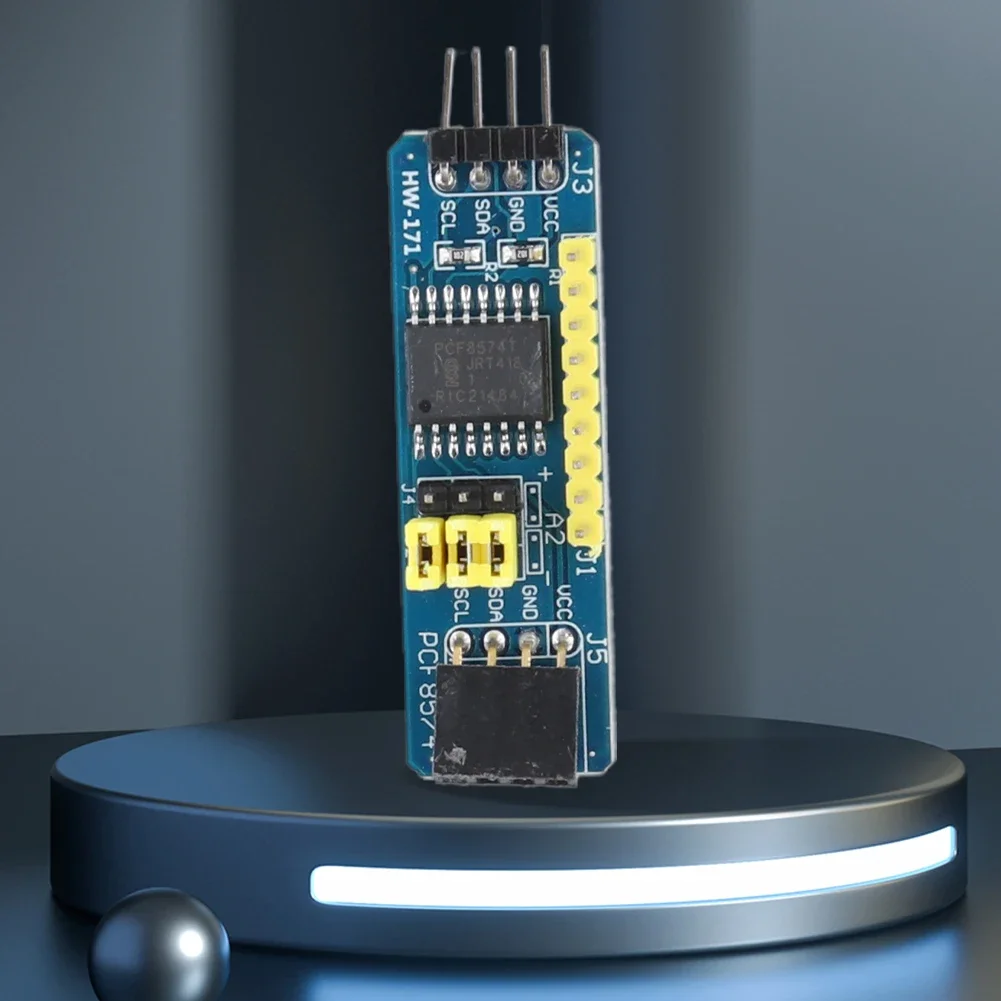 PCF8574 Расширитель ввода-вывода Модуль шины I2C 8, переходная пластина преобразователя ввода-вывода для Arduino Raspberry Pi и многого другого
PCF8574 Расширитель ввода-вывода Модуль шины I2C 8, переходная пластина преобразователя ввода-вывода для Arduino Raspberry Pi и многого другого