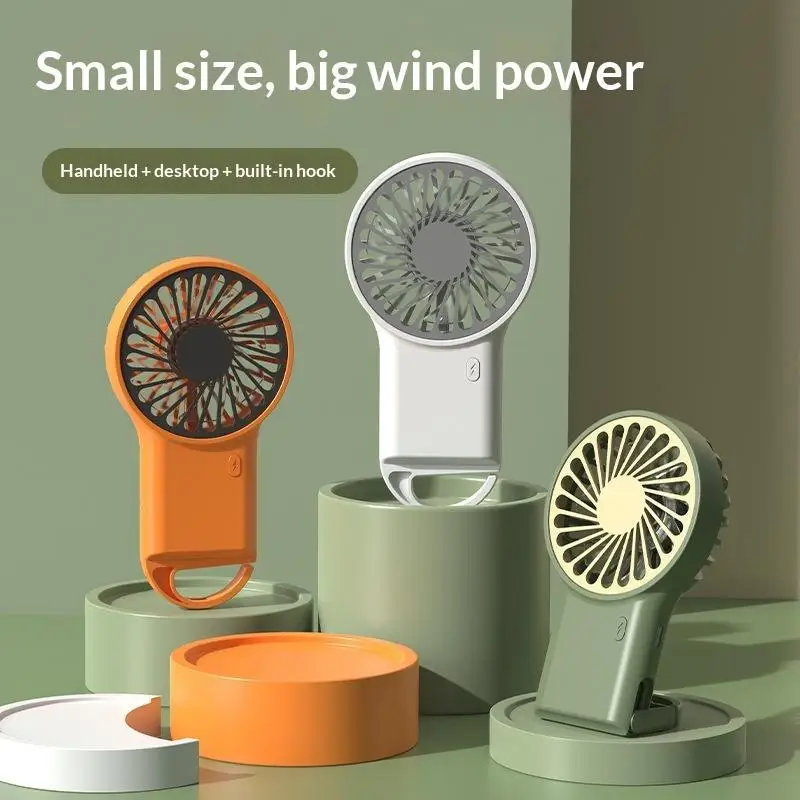 1Pc Rechargeable Mini Handheld Fan Strong Airflow Built In Hook Perfect For Office Home Outdoor Travel Use‘
1Pc Rechargeable Mini Handheld Fan Strong Airflow Built In Hook Perfect For Office Home Outdoor Travel Use‘