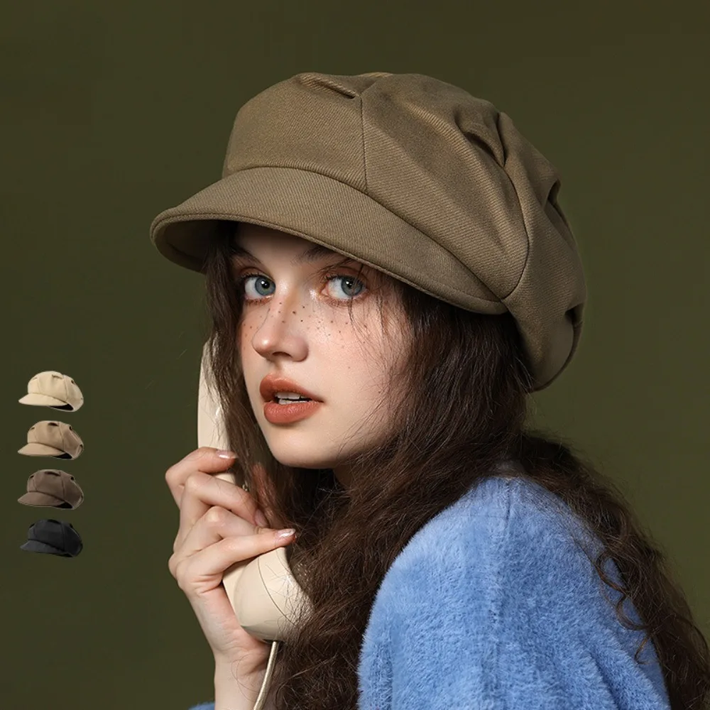 Casual Vintage Retro Clouds Berets Warm Windproof Artist Hat Solid Color Short Brim Octagonal Hat Winter
Casual Vintage Retro Clouds Berets Warm Windproof Artist Hat Solid Color Short Brim Octagonal Hat Winter