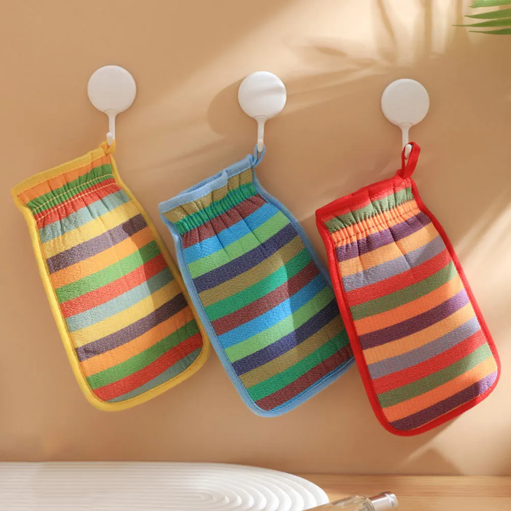 3Pcs Exfoliating Bath Mitt Double Sided Body Scrubber Shower Gloves Deep Pore Cleansing for Arms Legs Chest Back
3Pcs Exfoliating Bath Mitt Double Sided Body Scrubber Shower Gloves Deep Pore Cleansing for Arms Legs Chest Back