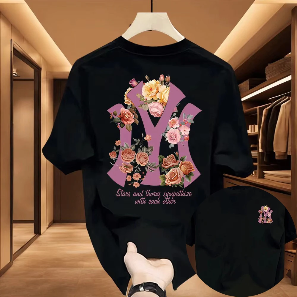 Хлопковая женская рубашка с леггинсами, футболка с круглым вырезом и короткими рукавами, принт MB Trend 2026, весна и лето
Хлопковая женская рубашка с леггинсами, футболка с круглым вырезом и короткими рукавами, принт MB Trend 2026, весна и лето