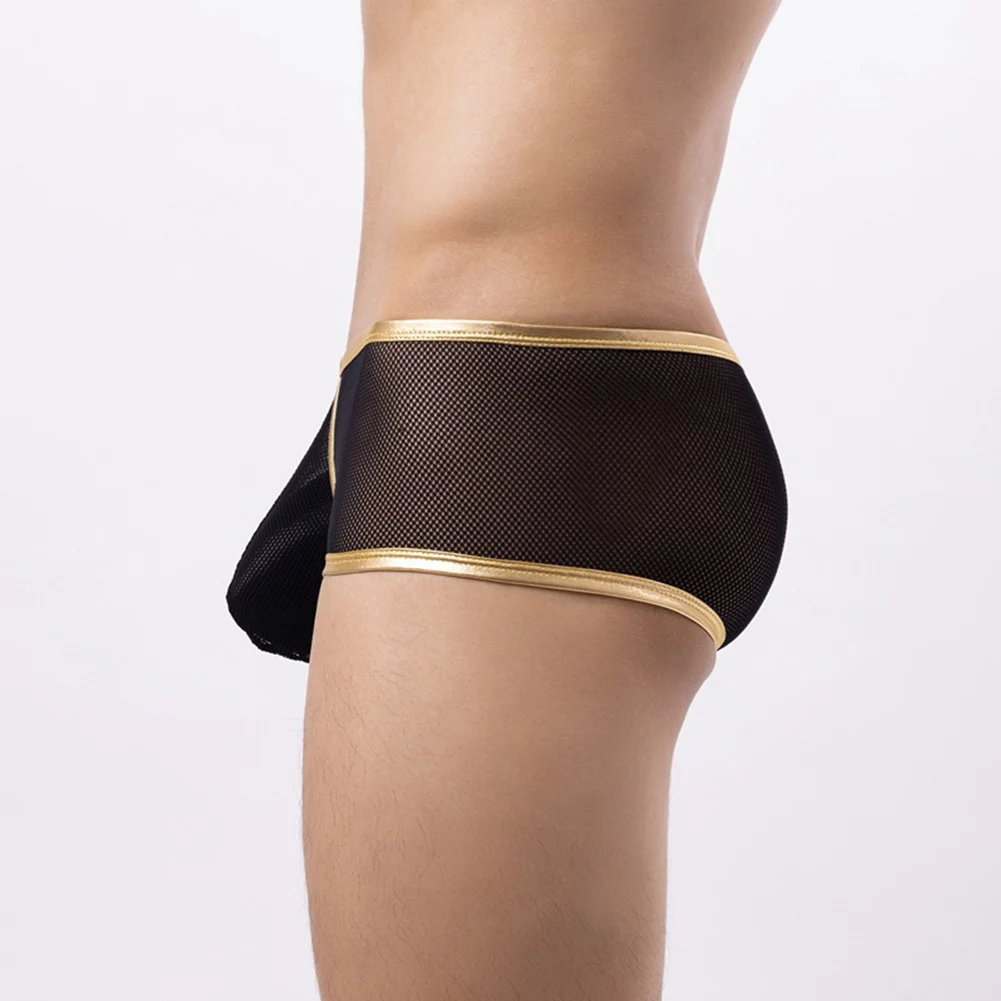 Breathable Mesh Men's Underwear Sexy Low Waist Panties Comfortable Lingerie Ignites Charm and Passion Confidence Enhancer
Breathable Mesh Men's Underwear Sexy Low Waist Panties Comfortable Lingerie Ignites Charm and Passion Confidence Enhancer