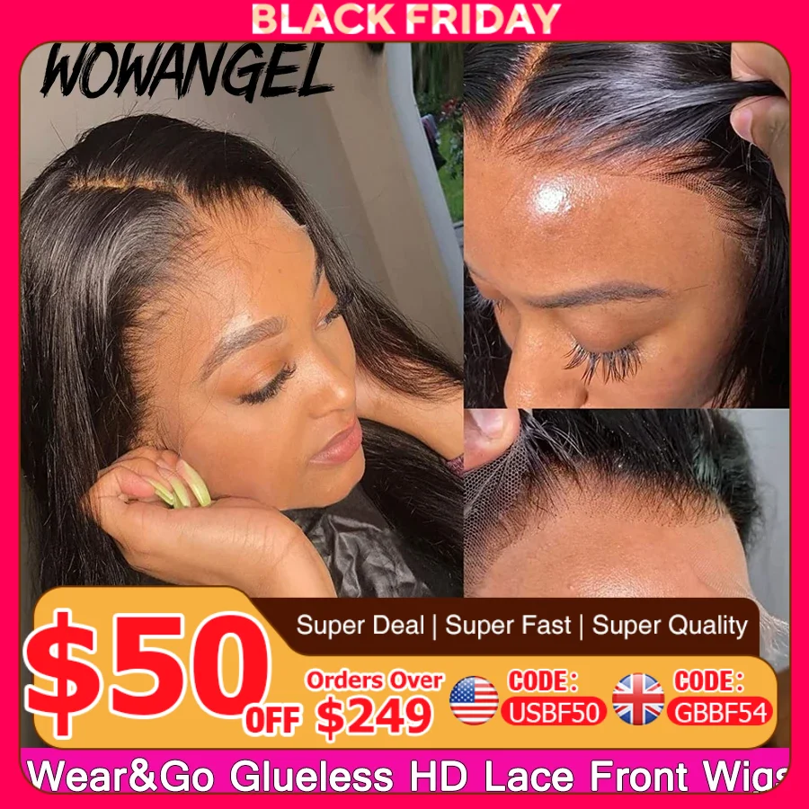 Wow Angel Skinlike Glueless Wigs 13x6 HD Lace Front Wigs Melt Skins 250% Straight Hair Pre Plucked Human Hair Wigs For Woman
Wow Angel Skinlike Glueless Wigs 13x6 HD Lace Front Wigs Melt Skins 250% Straight Hair Pre Plucked Human Hair Wigs For Woman